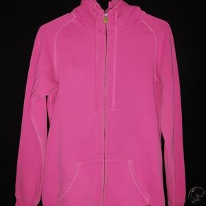Hot pink aritzia hoodie